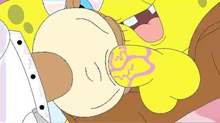 spongebob's raunchy squirrel slut