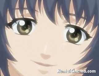 busty brunette hentai