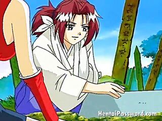 saucy verde haired hentai