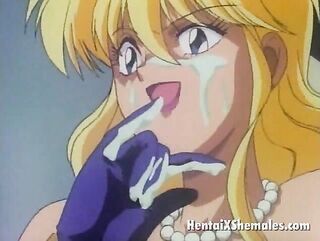 irresistible blonde hentai