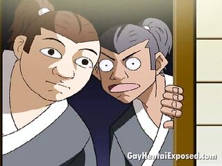horny hentai gay