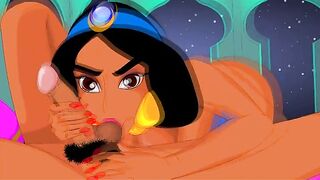 jasmine pleasures aladdin with