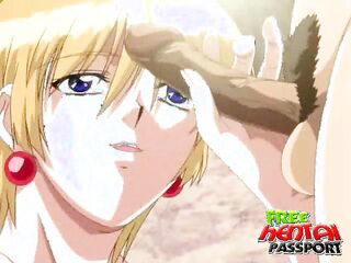 big breasted blonde hentai