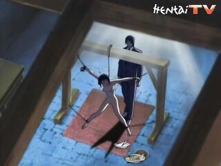 chained hentai babe