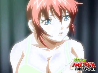 cute redhead hentai babe
