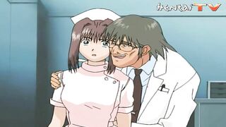 hentai doctor uses his