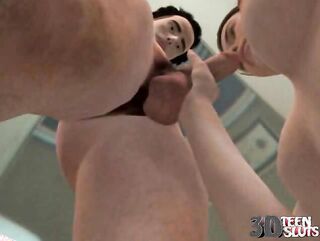 blowjob bathroom