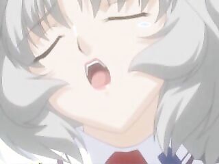 school girl sucking hentai