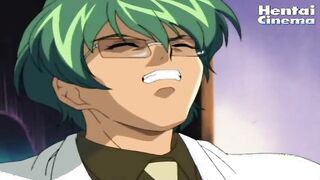 nasty chick swallows hentai