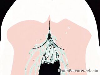 manga girl gives blowjob