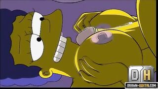 marge homer from the