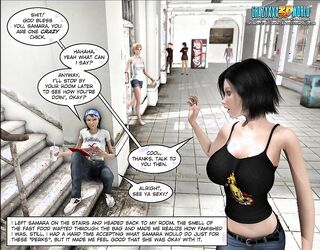 boobilicious hottie reading spellbook