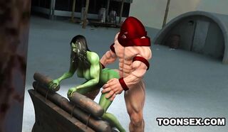 toon mutant babe