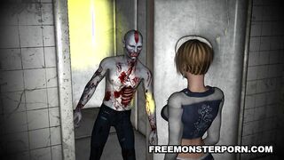 zombie se folla calientes chick's